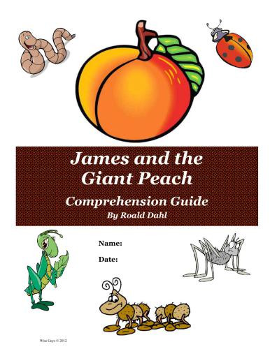 James and the Giant Peach Comprehension Guide