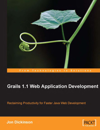 Grails 1.1 Web Application Development