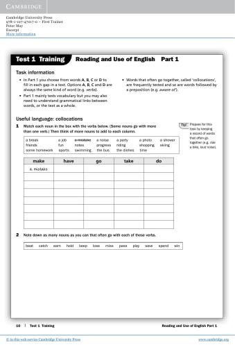 FCE exercises