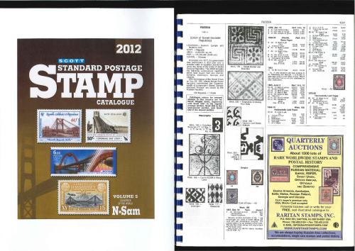 Scott 2012 Standard Postage Stamp Catalogue. Russia