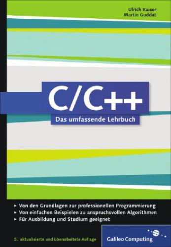 C/C++: Das umfassende Lehrbuch