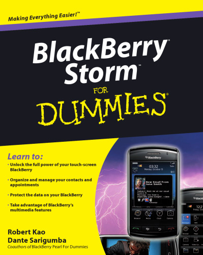 BlackBerry Storm For Dummies