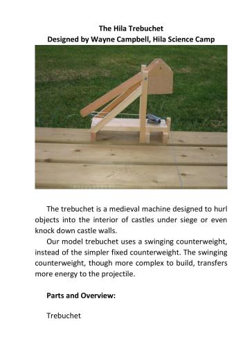 The Hila Trebuchet