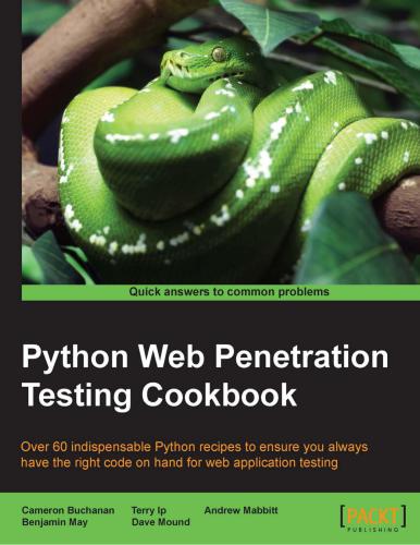 Python Web Penetration Testing Cookbook