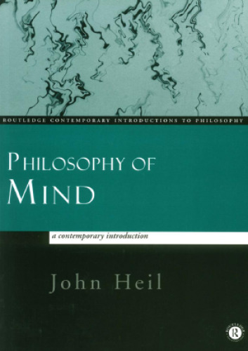 Philosophy of Mind: A Contemporary Introduction