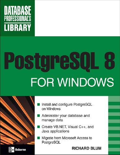 PostgreSQL 8 for Windows