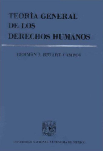 Teoría general de los derechos humanos