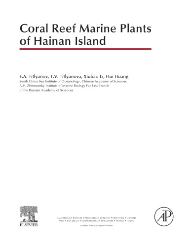 Coral Reef Marine Plants of Hainan Island