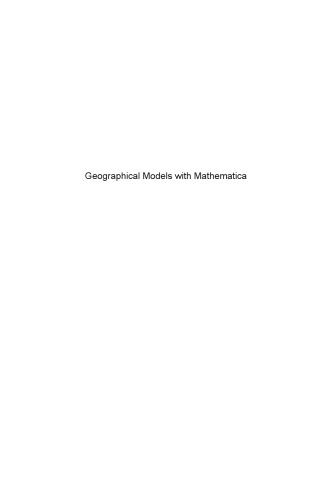 Geographical Models with Mathematica