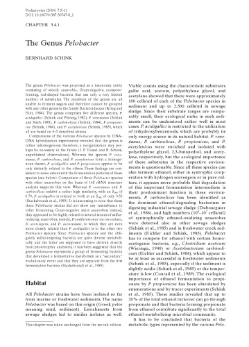 The Prokaryotes: Volume 7: Proteobacteria: Delta, Epsilon Subclass