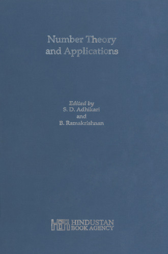 Number Theory and Applications: Proceedings of the International Conferences on Number Theory and Cryptography