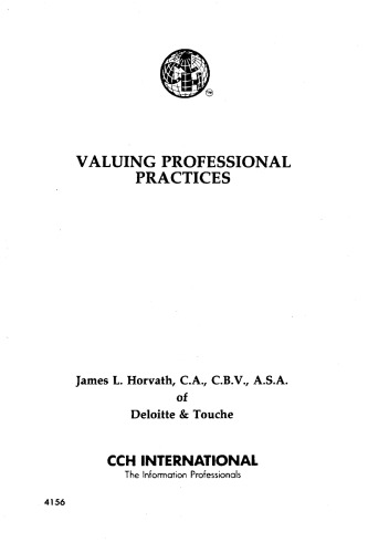 Valuing Professional Practices