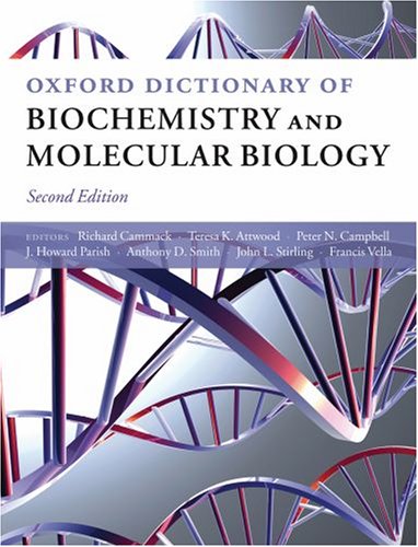 Oxford Dictionary of Biochemistry and Molecular Biology