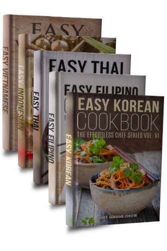 Easy Asian Cookbook Box Set: Easy Korean Cookbook, Easy Filipino Cookbook, Easy Thai Cookbook, Easy Indonesian Cookbook, Easy Vietnamese Cookbook