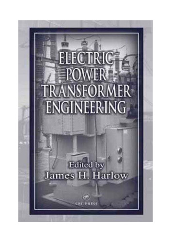 Electric Power Transformer Engineering