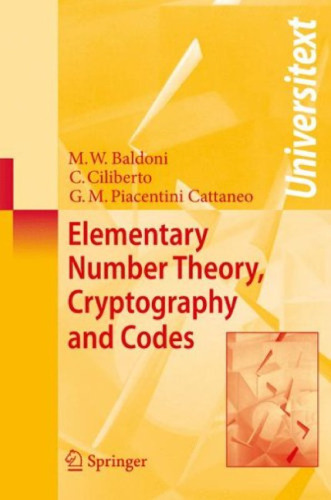 Elementary Number Theory, Cryptography and Codes