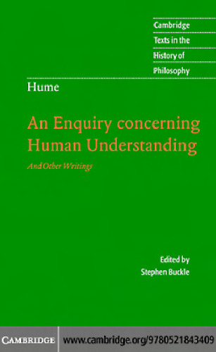 Enquiry Concerning Human Understanding