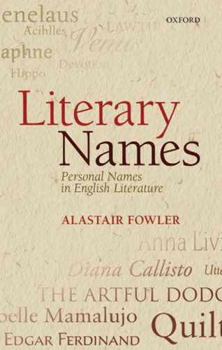 Literary names : personal names in English literature