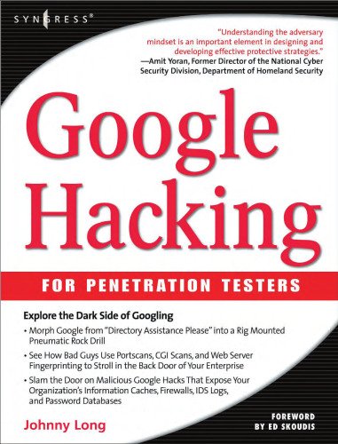 Google Hacking - For Penetration Testers