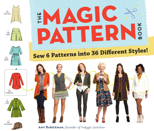 The Magic Pattern Book: Sew 6 Patterns into 36 Different Styles!