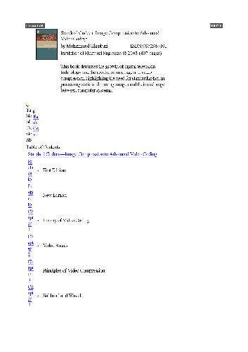 IEEE Standard Codecs Image Compression To Advanced Video Coding