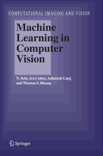 Machine Learning in Computer Vision