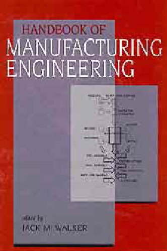 Handbook of manufacturing engineering