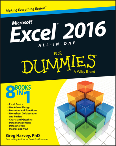 Excel 2016 all-in-one for dummies