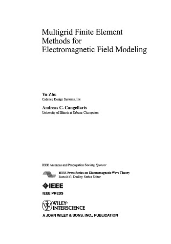 Multigrid Finite Element Methods for Electromagnetic Field Modeling