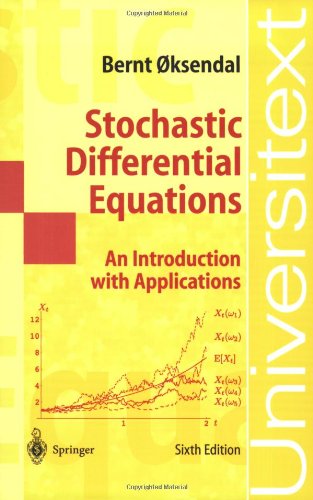 Stochastic Differential Equations: An Introduction with Applications