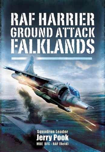 RAF Harrier ground attack - Falklands