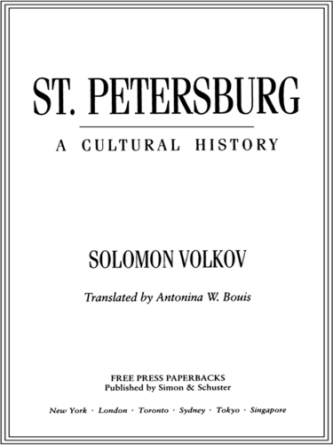 St. Petersburg : a cultural history