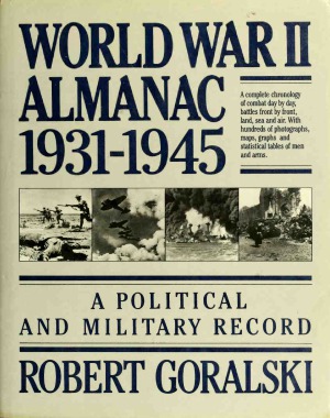 World War II Almanac, 1931-1945.  A Political and Military Record