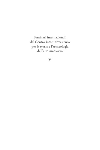 Urban identities in Northern Italy (800-1100 ca.)