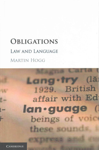 Obligations: Law and Language