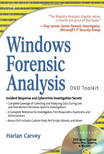 Windows Forensic Analysis Including DVD Toolkit