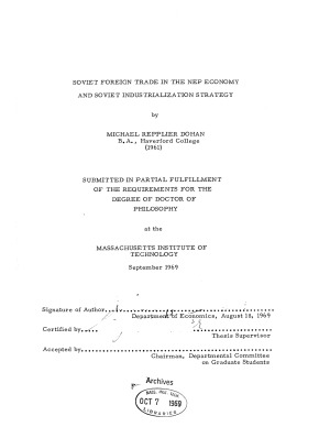 Soviet foreign trade in the NEP economy and soviet industrialization strategy