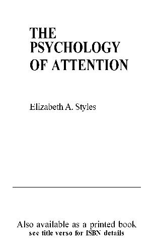 The Psychology of Attention - Styles