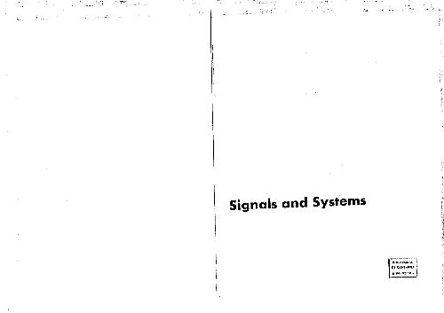 Signals And Systems - Discrete Time Signal Processing