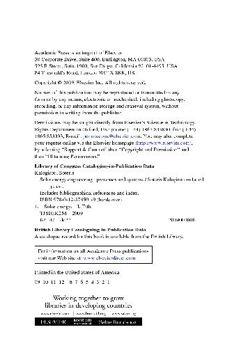 Solar Energy Engineering Processes And Systems