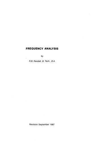 Frequency Analysis