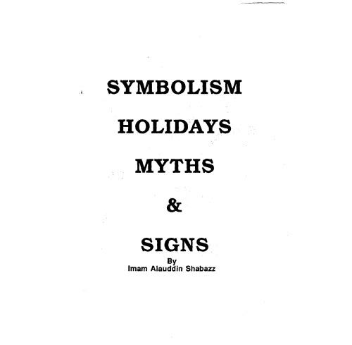 Symbolism  Holidays  Myths