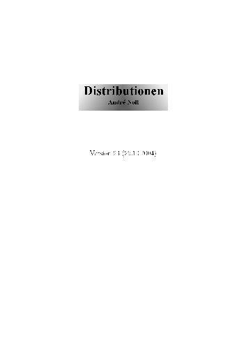 Distributionen 001