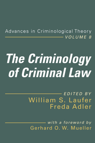 The Criminology of Criminal Law