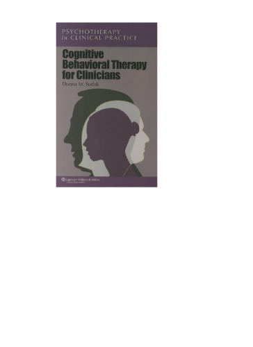 Cognitive Behavioral Therapy For Clinicians