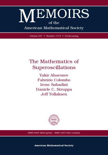 The Mathematics of Superoscillations