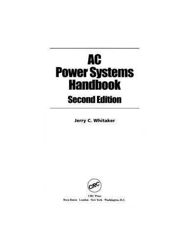 AC Power Systems Handbook