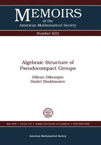 Algebraic Structure of Pseudocompact Groups