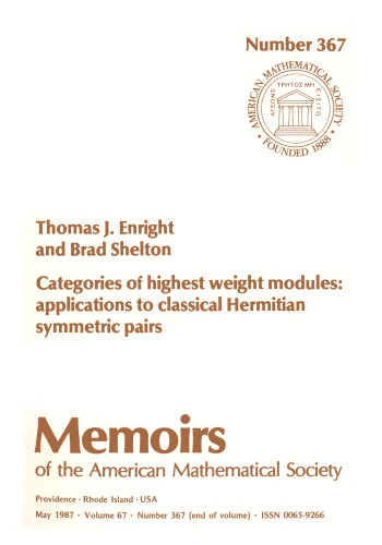 Categories of Highest Weight Modules: Applications to Classical Hermitian Symmetric Pairs