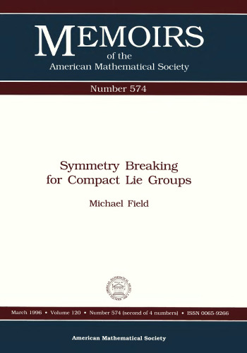 Symmetry Breaking for Compact Lie Groups